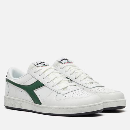 Кроссовки Diadora Magic Basket Low Icona, цвет белый, размер 44.5 EU