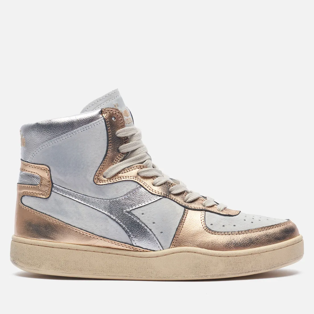 Diadora Heritage Мужские кроссовки Mi Basket Metallic Pigskin Used