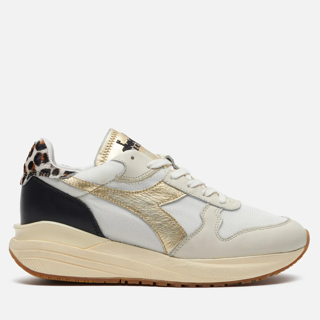 Diadora Heritage Женские кроссовки Venus Metallic Animalier
