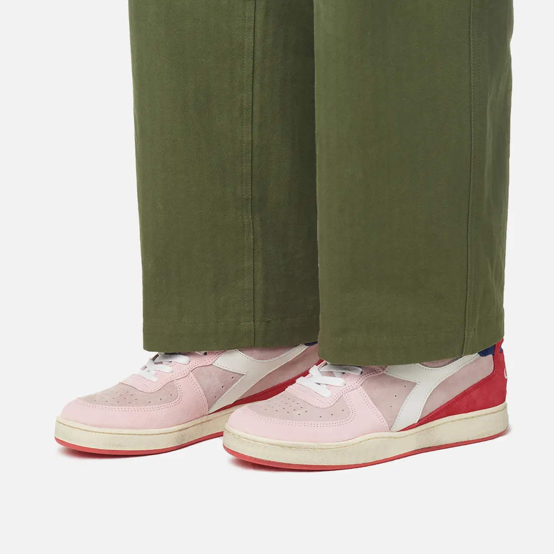 Diadora Heritage Кроссовки x Pastiglie Leone Mi Basket Low Lampone ITA