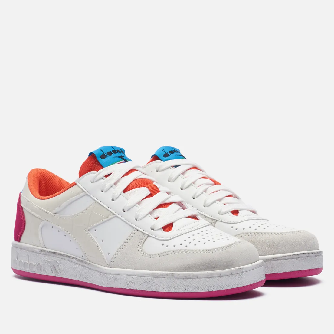 Diadora Женские кроссовки Magic Basket Low Croco