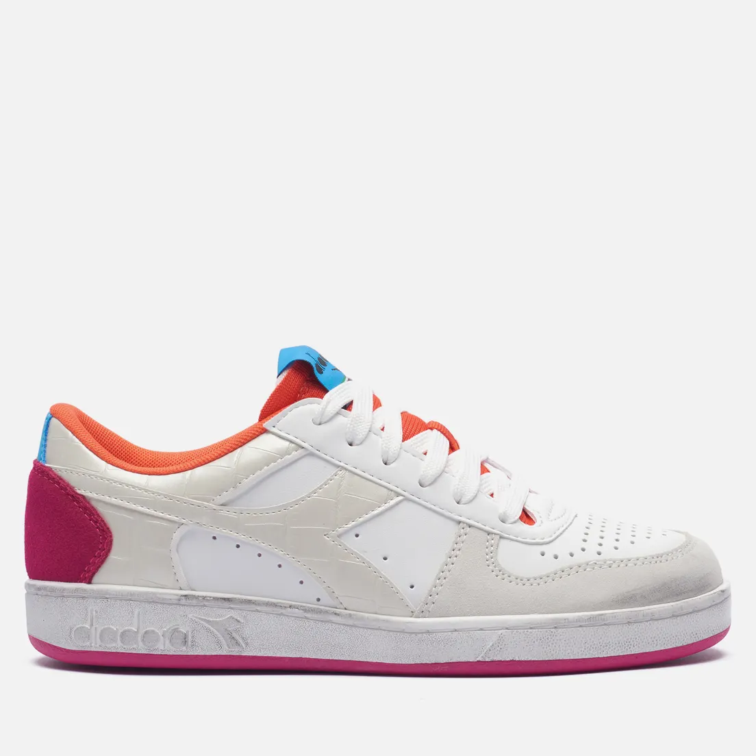 Diadora Женские кроссовки Magic Basket Low Croco
