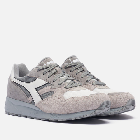 фото Мужские кроссовки diadora n.902 hairy suede, цвет серый, размер 40.5 eu