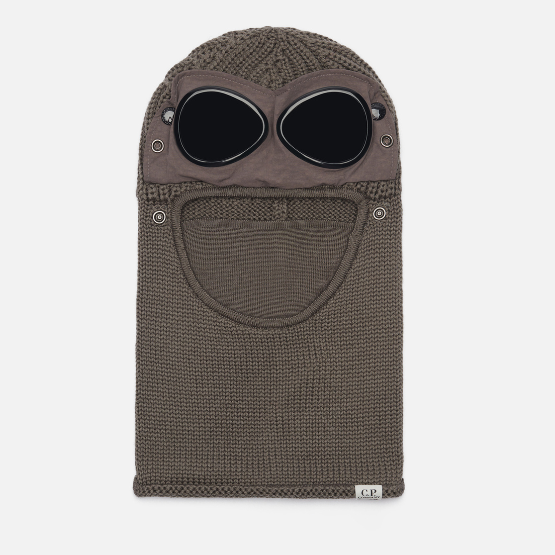 C.P. Company Балаклава Merino Wool Goggle Ribbed Lightweight