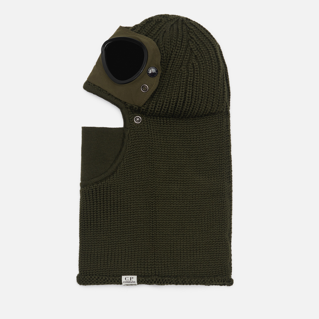 C.P. Company Балаклава Merino Wool Goggle Ribbed Lightweight