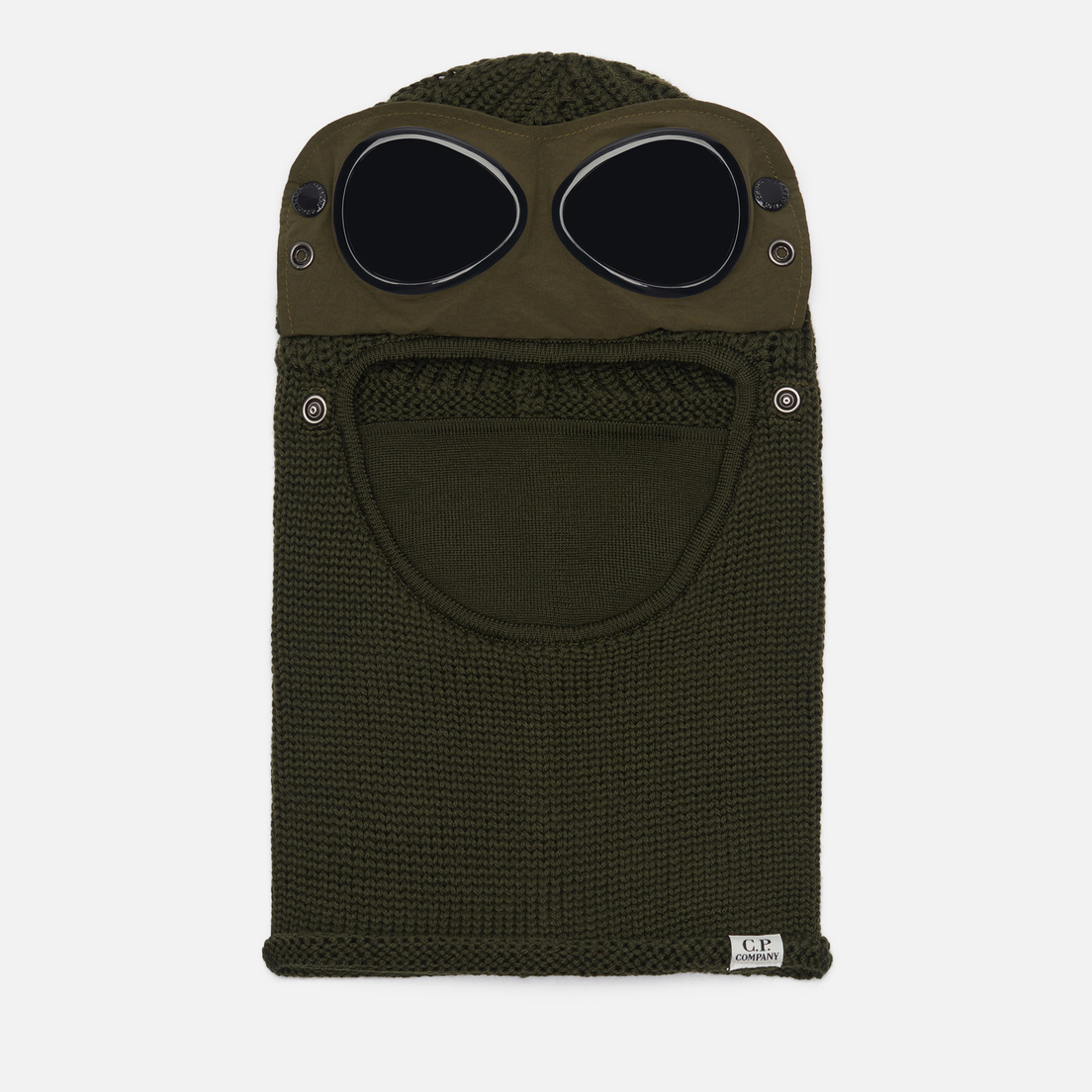 C.P. Company Балаклава Merino Wool Goggle Ribbed Lightweight