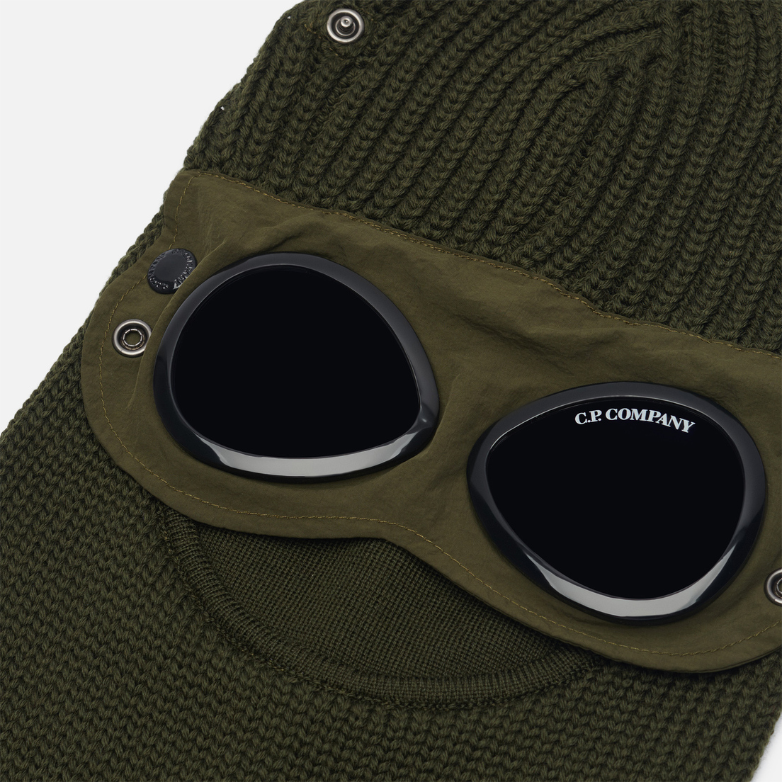 C.P. Company Балаклава Merino Wool Goggle Ribbed Lightweight