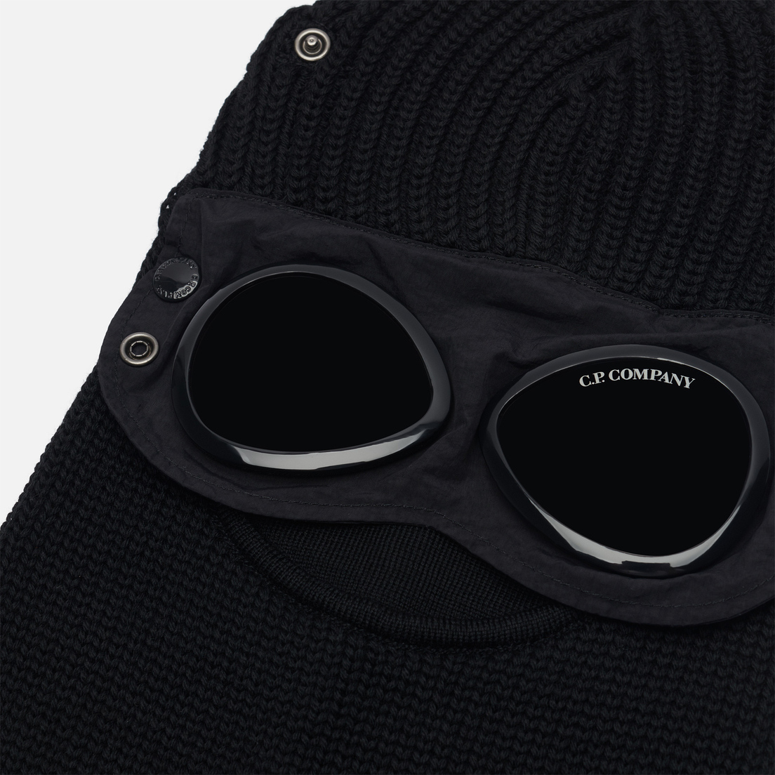 C.P. Company Балаклава Merino Wool Goggle Ribbed Lightweight