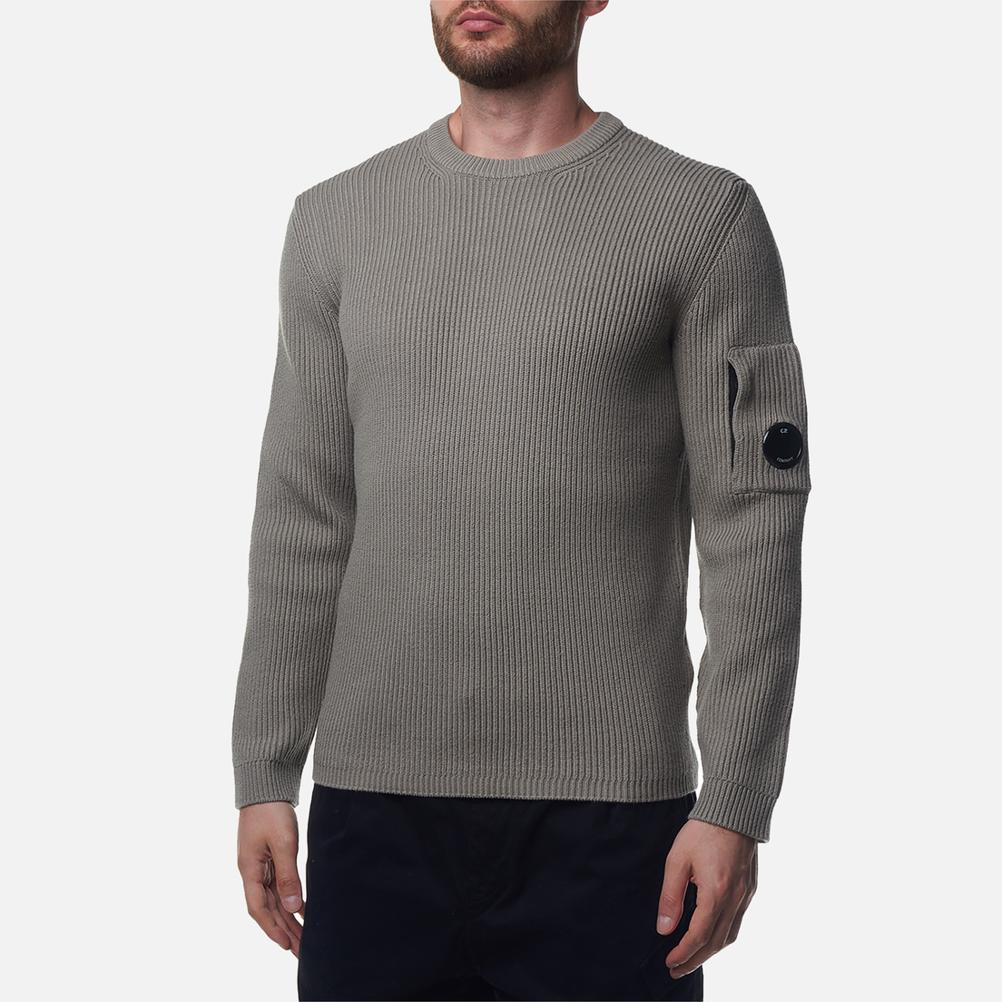 C.P. Company Мужской свитер Full Ribbed Crew Neck