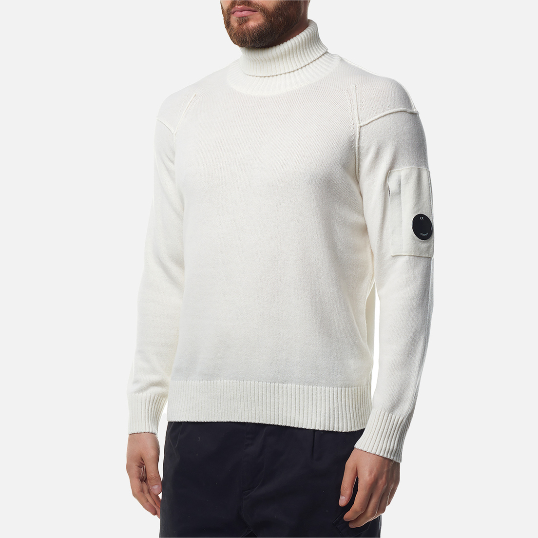 C.P. Company Мужской свитер Lambswool GRS Roll Neck Knit