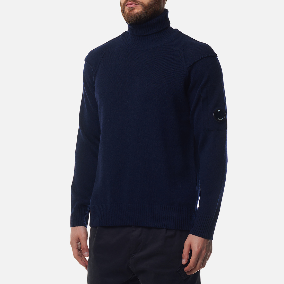 C.P. Company Мужской свитер Lambswool GRS Roll Neck Knit