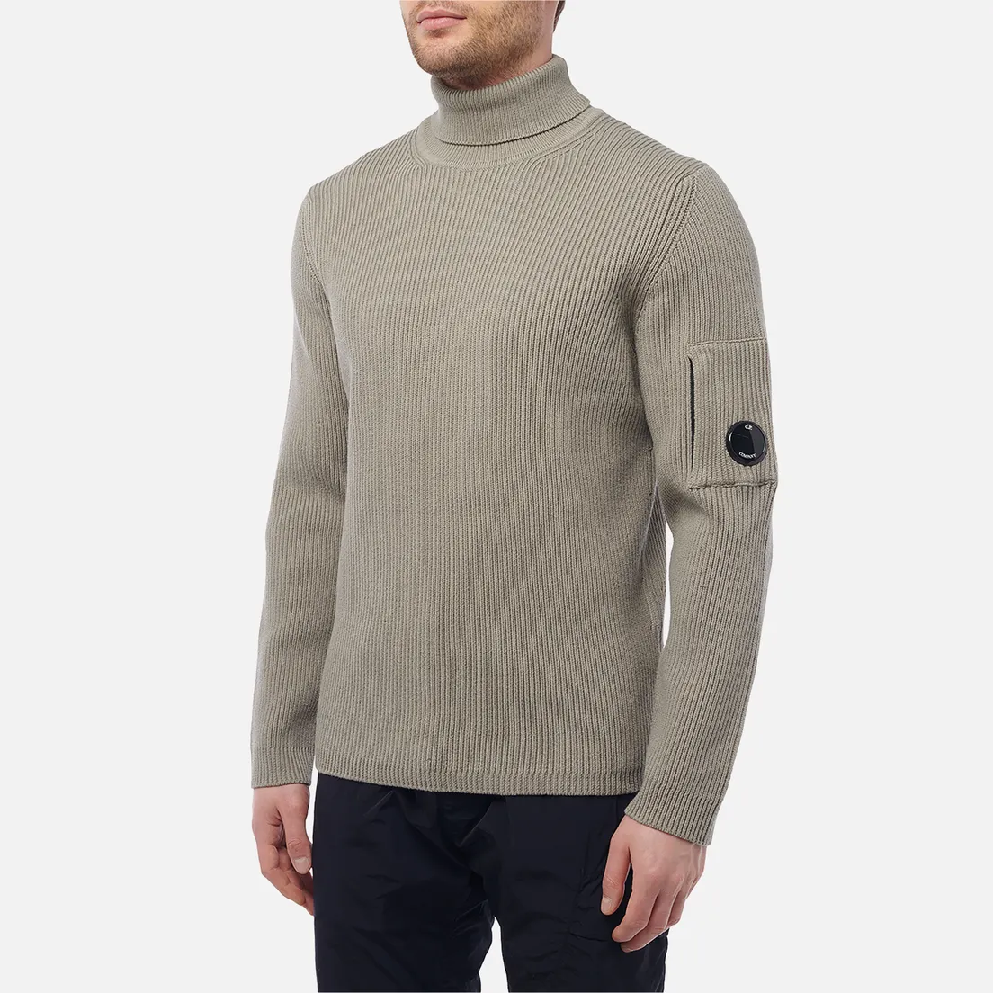 C.P. Company Мужской свитер Full Ribbed Roll Neck