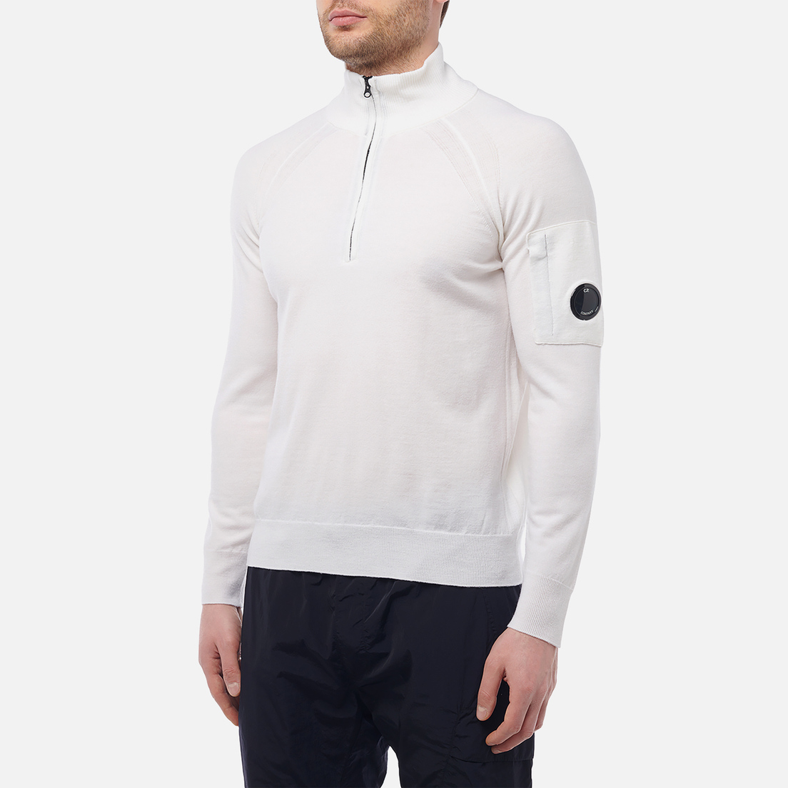 C.P. Company Мужской свитер Extra Fine Merino Half Zip