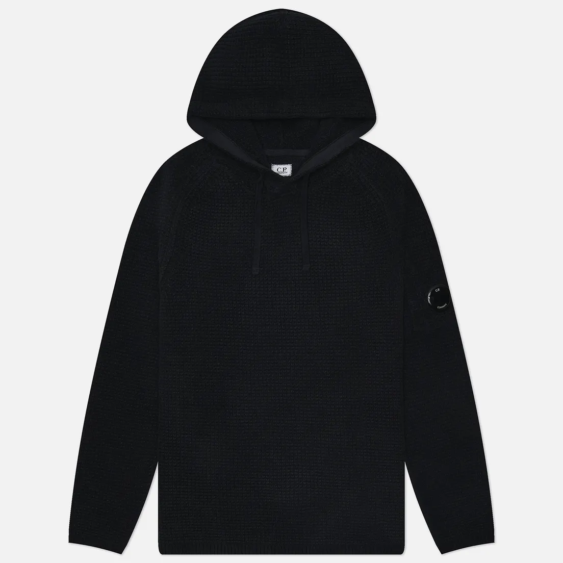 C.P. Company Мужской свитер Cotton Chenille Hoodie Full Knit