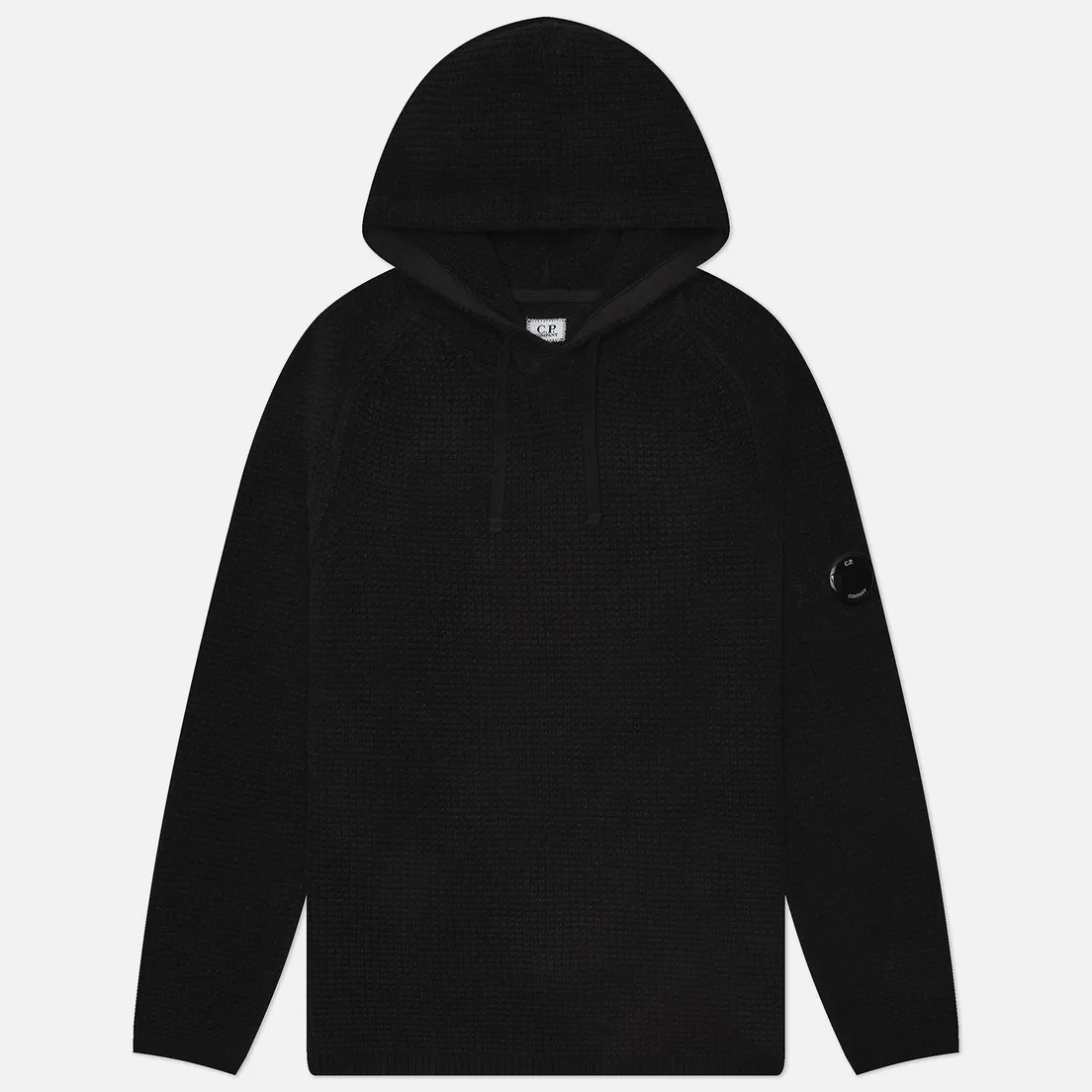 C.P. Company Мужской свитер Cotton Chenille Hoodie Full Knit