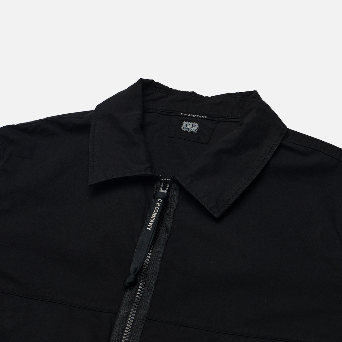 C.P. Company Мужская рубашка Organic Gabardine Zipped Utility Overshirt