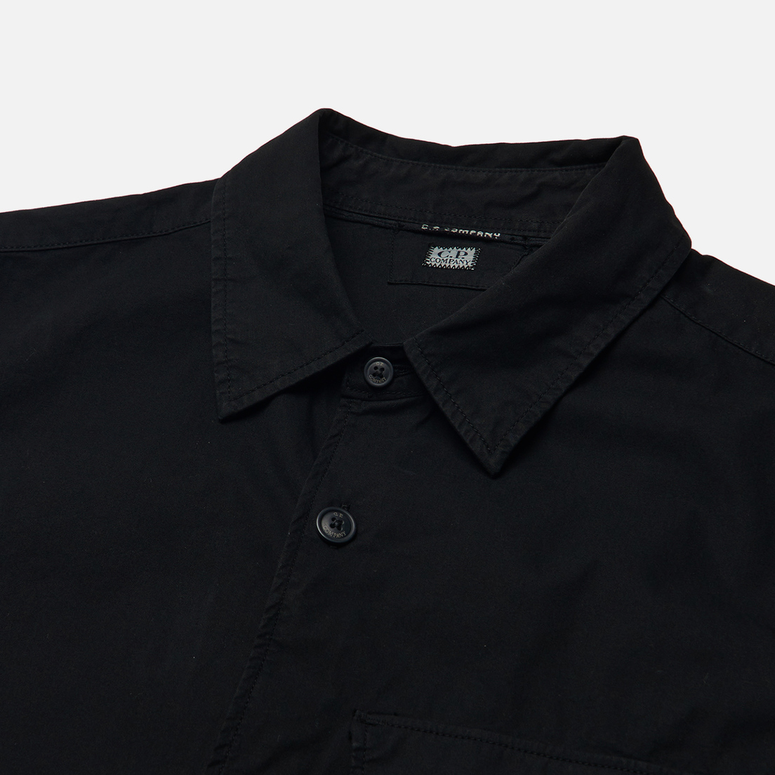 C.P. Company Мужская рубашка Organic Gabardine Buttoned Utility Overshirt