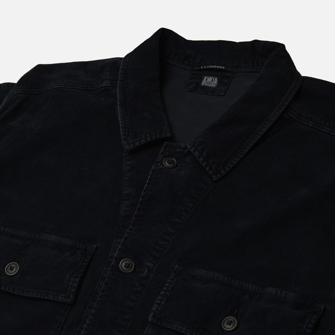 C.P. Company Мужская рубашка Corduroy Buttoned Utility Overshirt