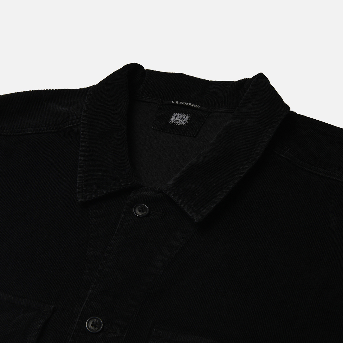 C.P. Company Мужская рубашка Corduroy Buttoned Utility Overshirt