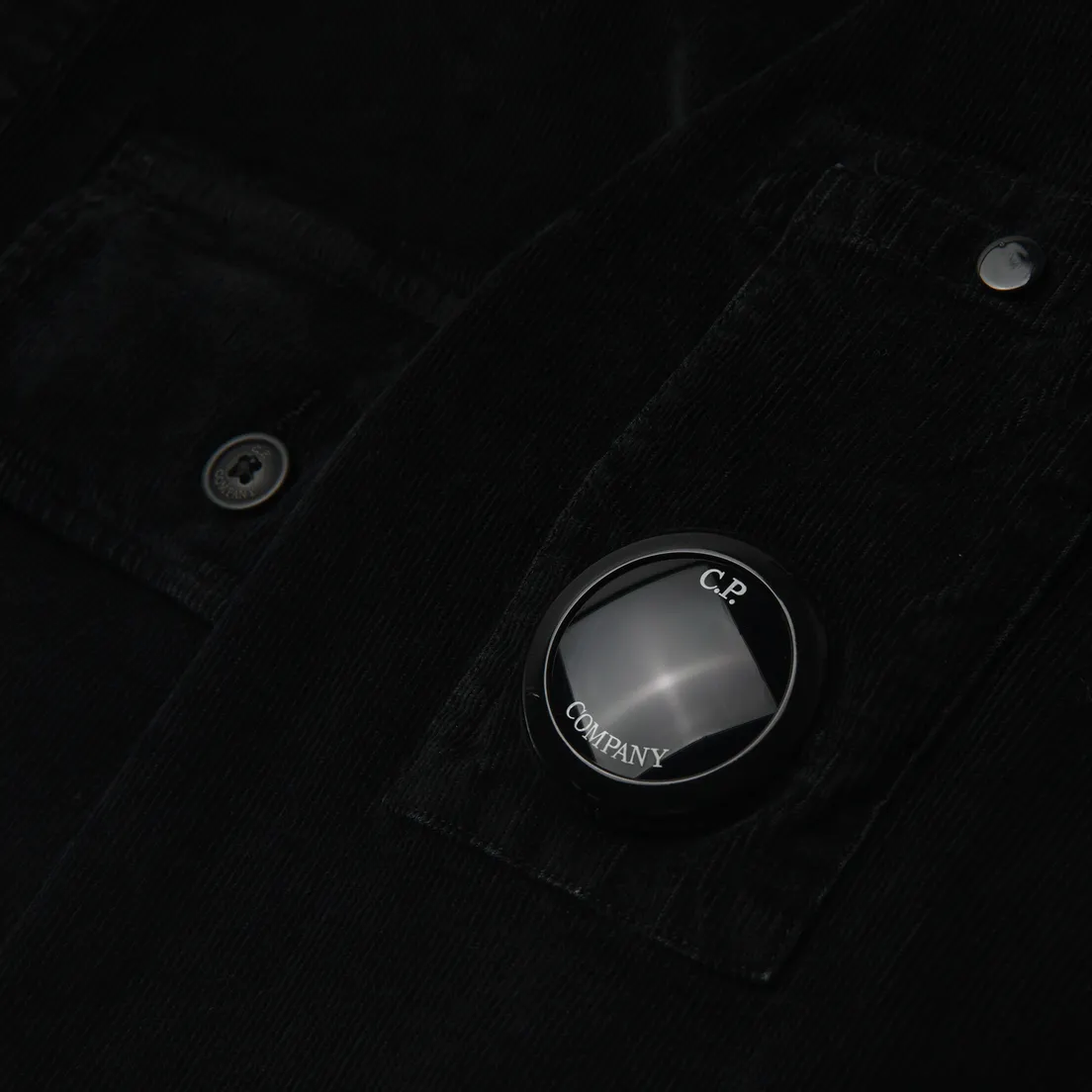 C.P. Company Мужская рубашка Corduroy Buttoned Utility Overshirt