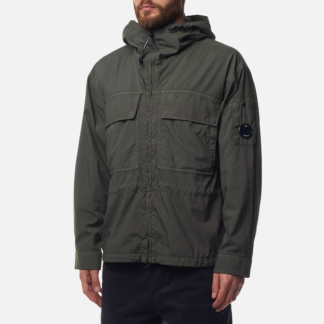 C.P. Company Мужская куртка ветровка Taylon P Hooded Overshirt