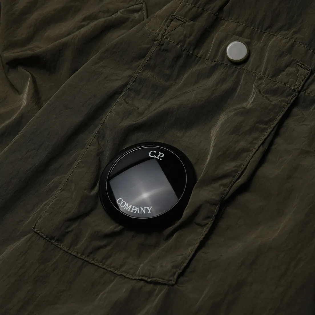 C.P. Company Мужская куртка ветровка Chrome-R Hooded Overshirt