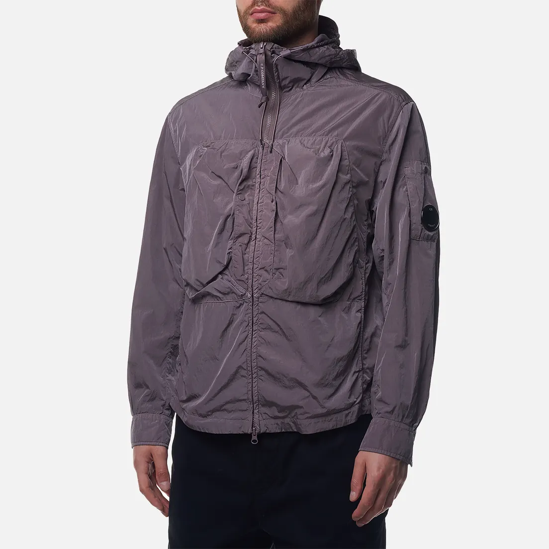 C.P. Company Мужская куртка ветровка Chrome-R Hooded Overshirt