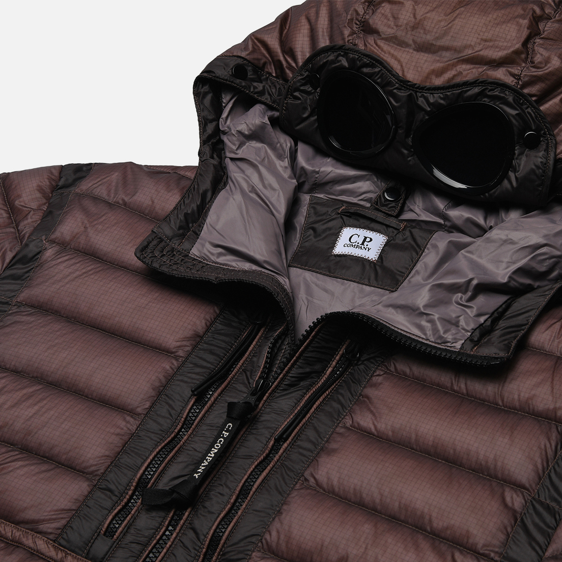 C.P. Company Мужской пуховик D.D. Shell Goggle Hooded Down