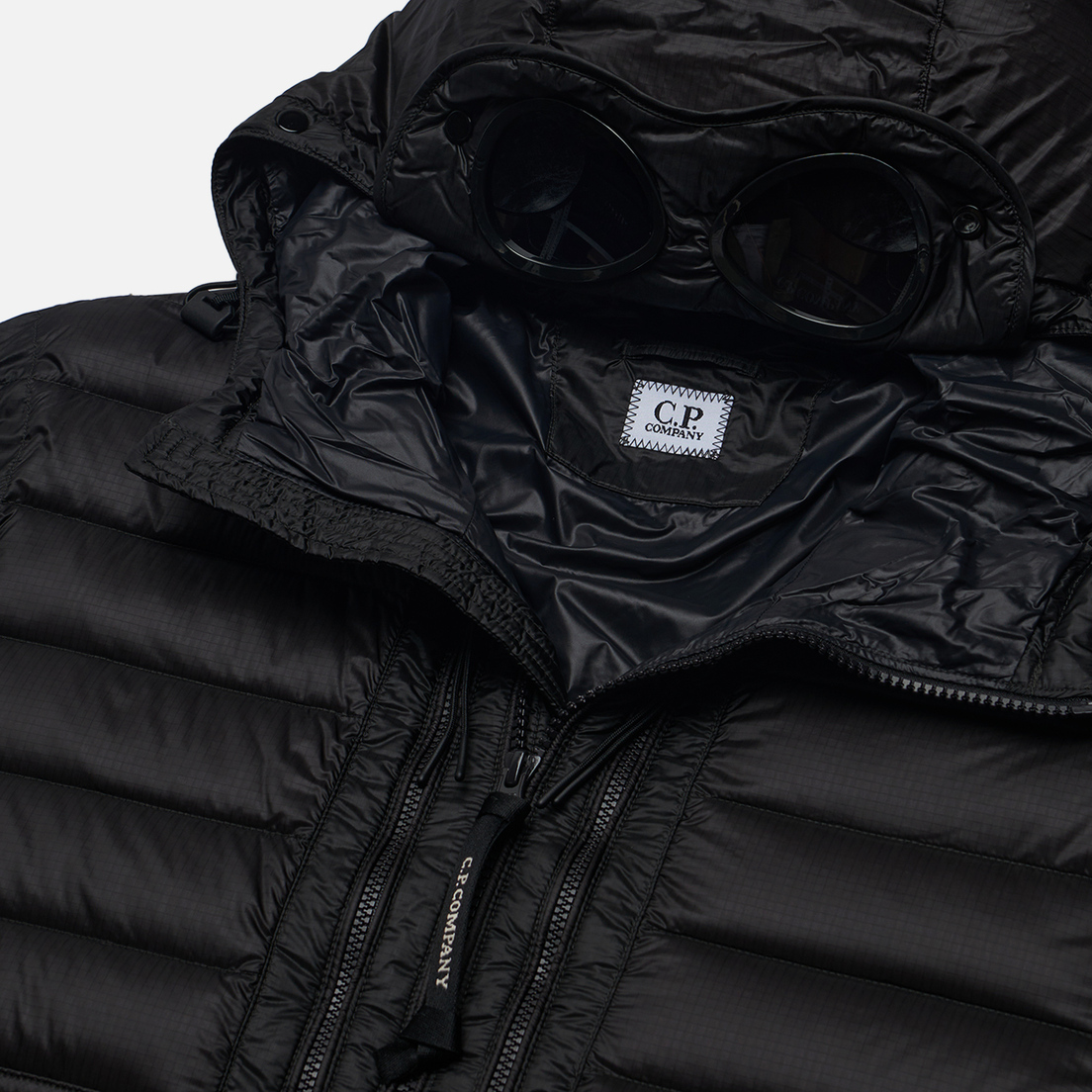 C.P. Company Мужской пуховик D.D. Shell Goggle Hooded Down