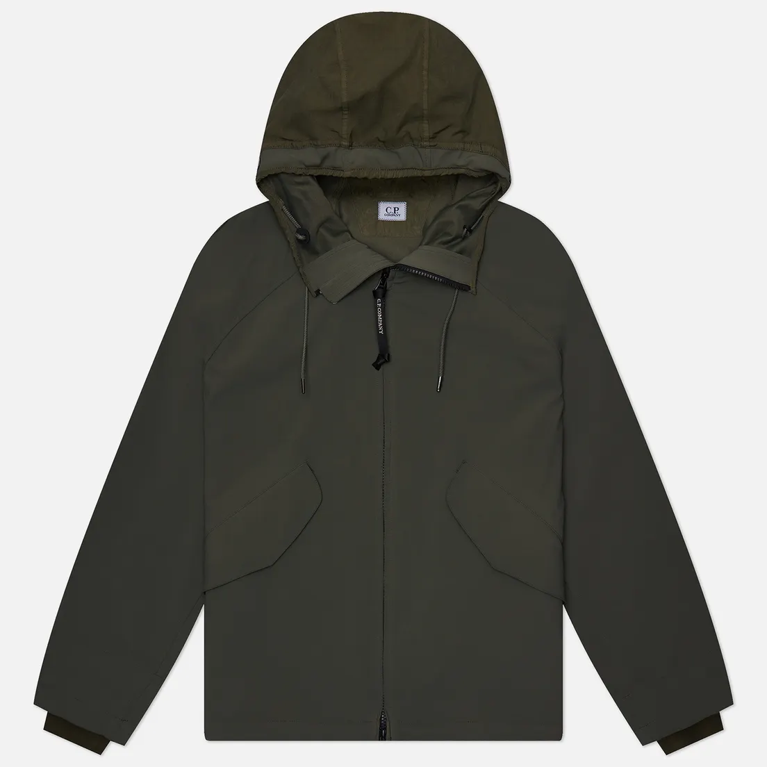 C.P. Company Мужская куртка ветровка GD Shell Mixed Goggle Hooded