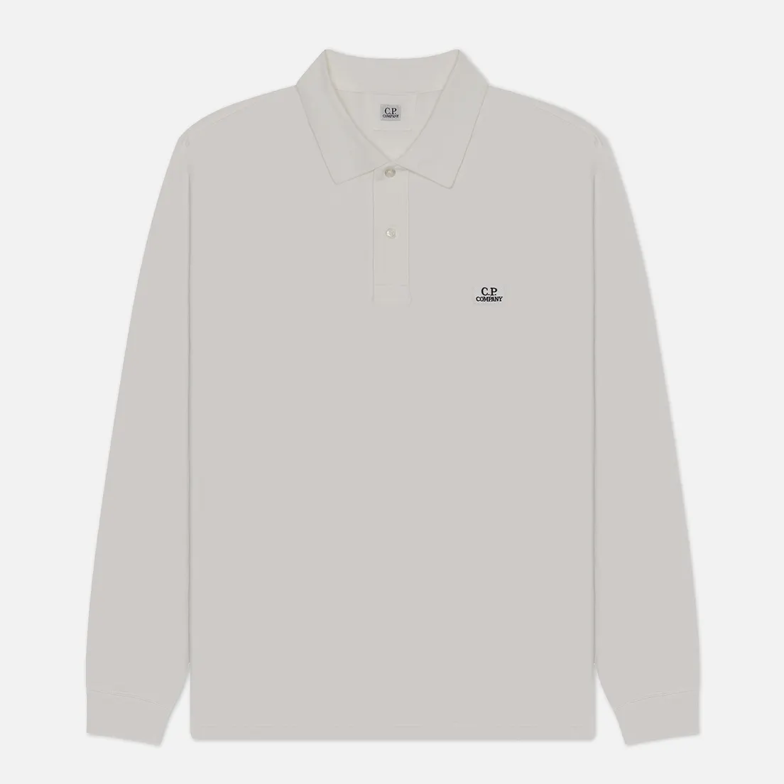 C.P. Company Мужской лонгслив Strech Piquet Logo Polo