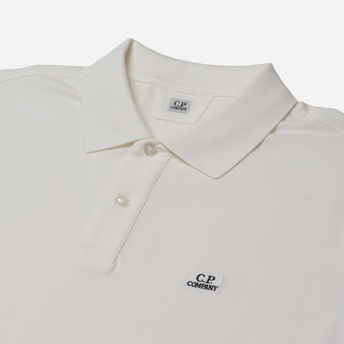 C.P. Company Мужской лонгслив Strech Piquet Logo Polo