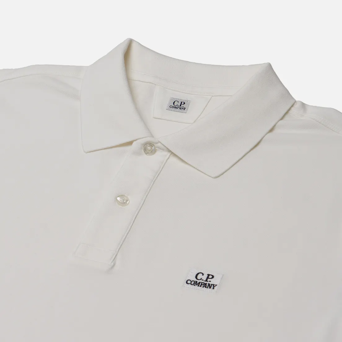 C.P. Company Мужской лонгслив Strech Piquet Logo Polo