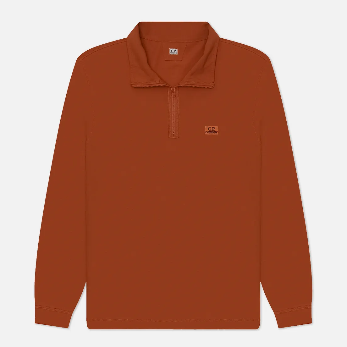C.P. Company Мужской лонгслив Strech Piquet Zipped Polo