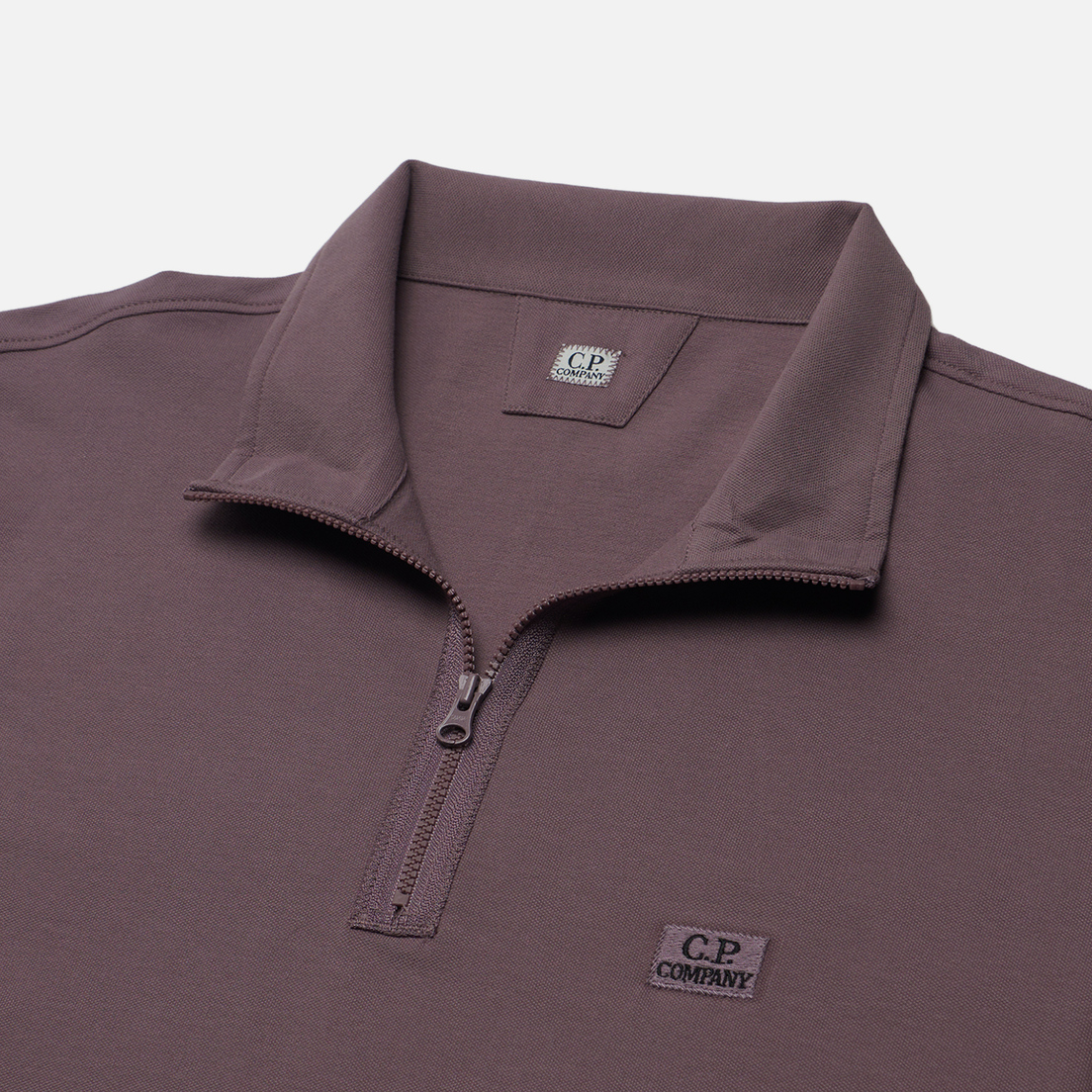 C.P. Company Мужской лонгслив Strech Piquet Zipped Polo