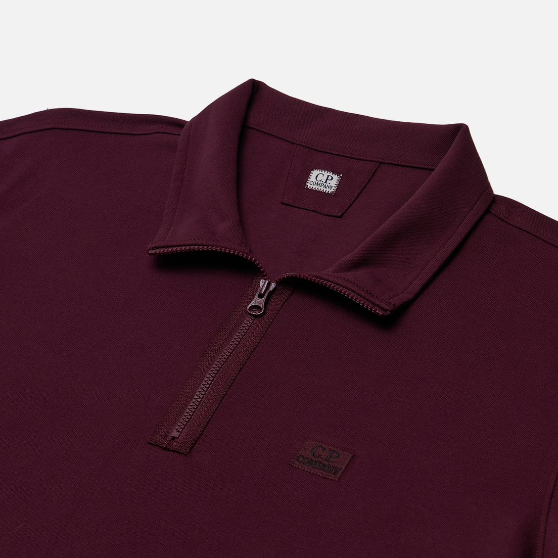 C.P. Company Мужской лонгслив Strech Piquet Zipped Polo