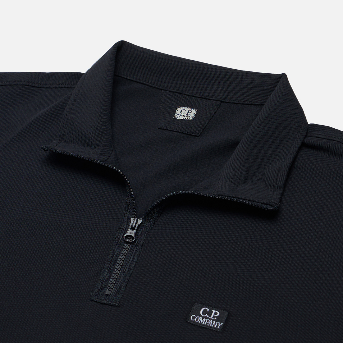 C.P. Company Мужской лонгслив Strech Piquet Zipped Polo