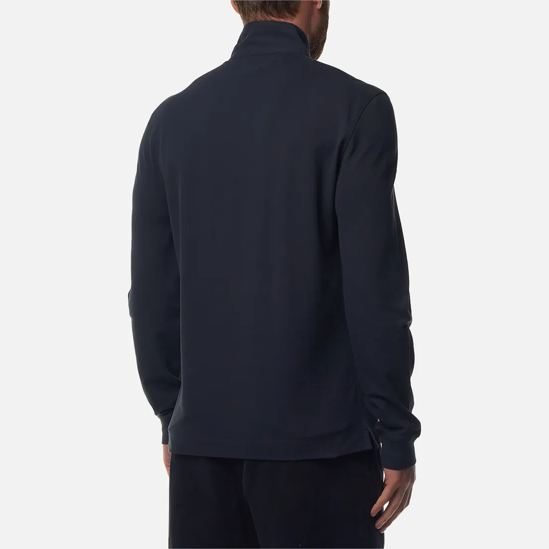 C.P. Company Мужской лонгслив Strech Piquet Zipped Polo