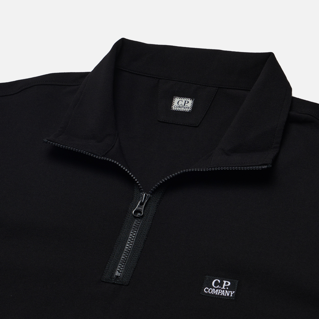 C.P. Company Мужской лонгслив Strech Piquet Zipped Polo