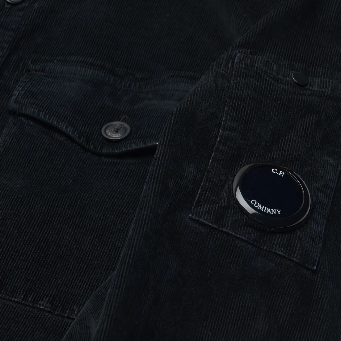 C.P. Company Мужская рубашка Corduroy Lens Buttoned