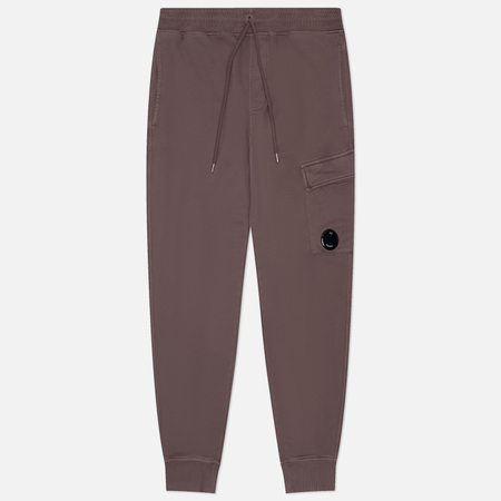 Мужские брюки CP Company Brushed And Emerized Diagonal Fleece Cargo цвет фиолетовый размер S 20190₽