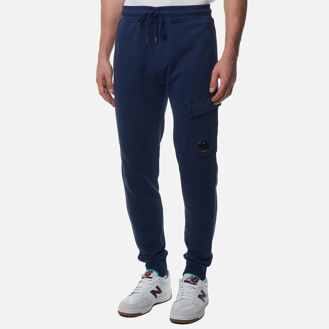 C.P. Company Мужские брюки Brushed And Emerized Diagonal Fleece Cargo