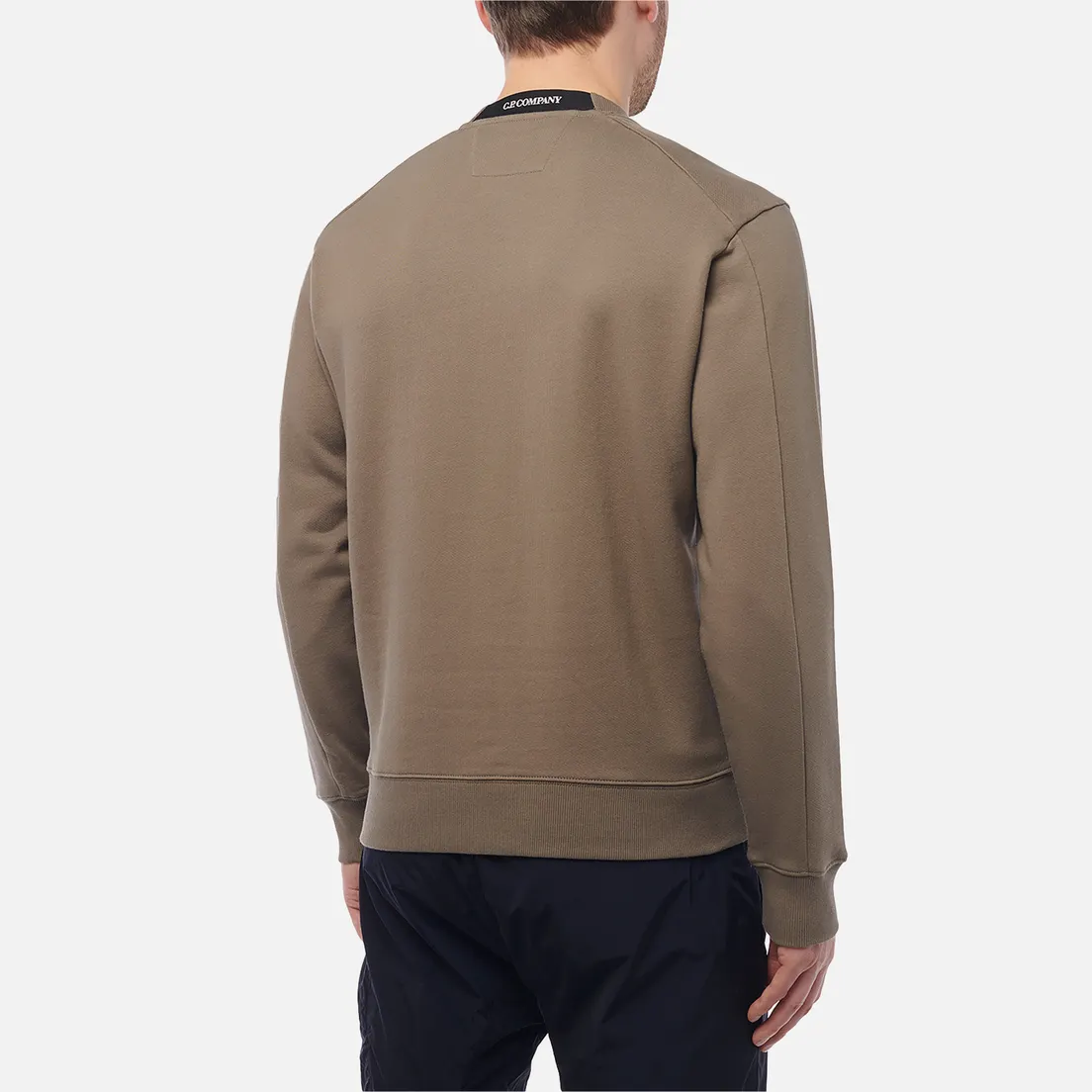 C.P. Company Мужская толстовка Diagonal Raised Crew Neck