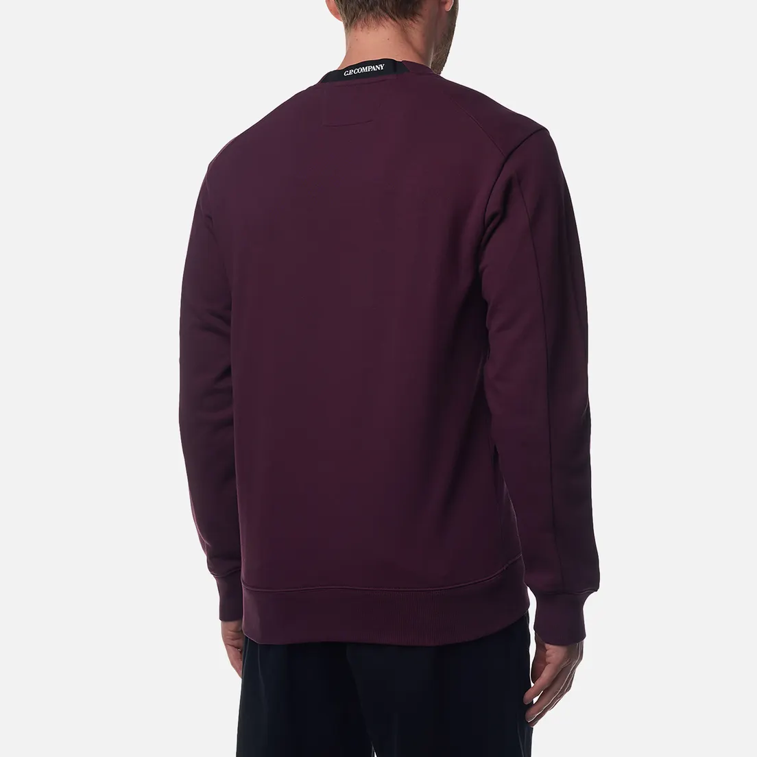 C.P. Company Мужская толстовка Diagonal Raised Crew Neck