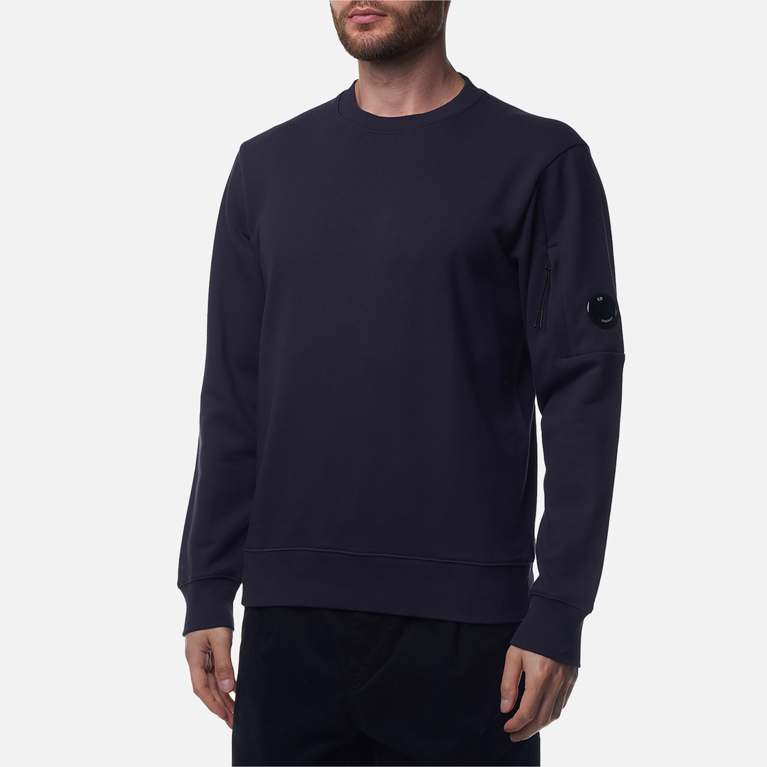 C.P. Company Мужская толстовка Diagonal Raised Crew Neck