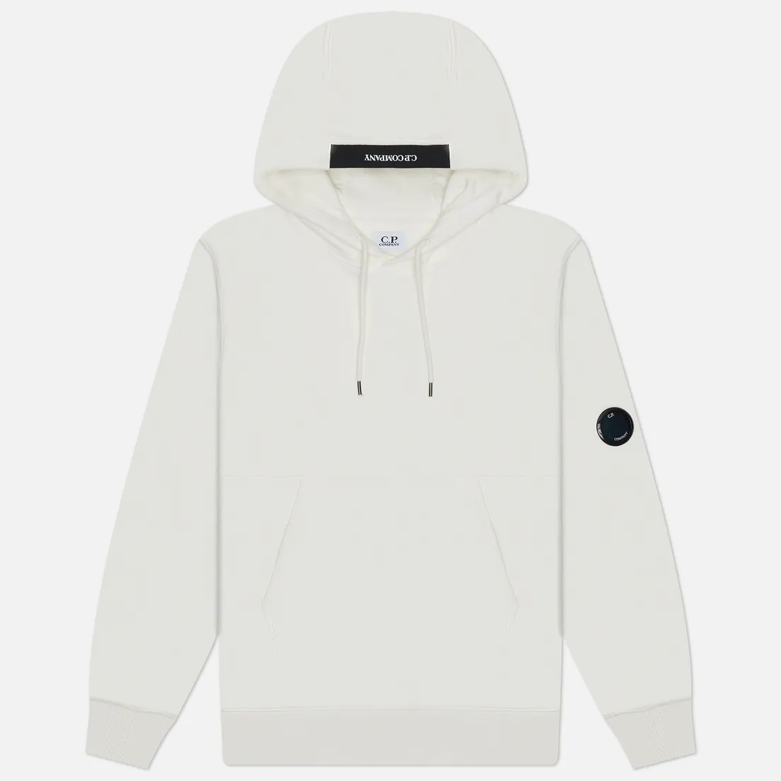 C.P. Company Мужская толстовка Diagonal Raised Fleece Lens Adjustable Hoodie