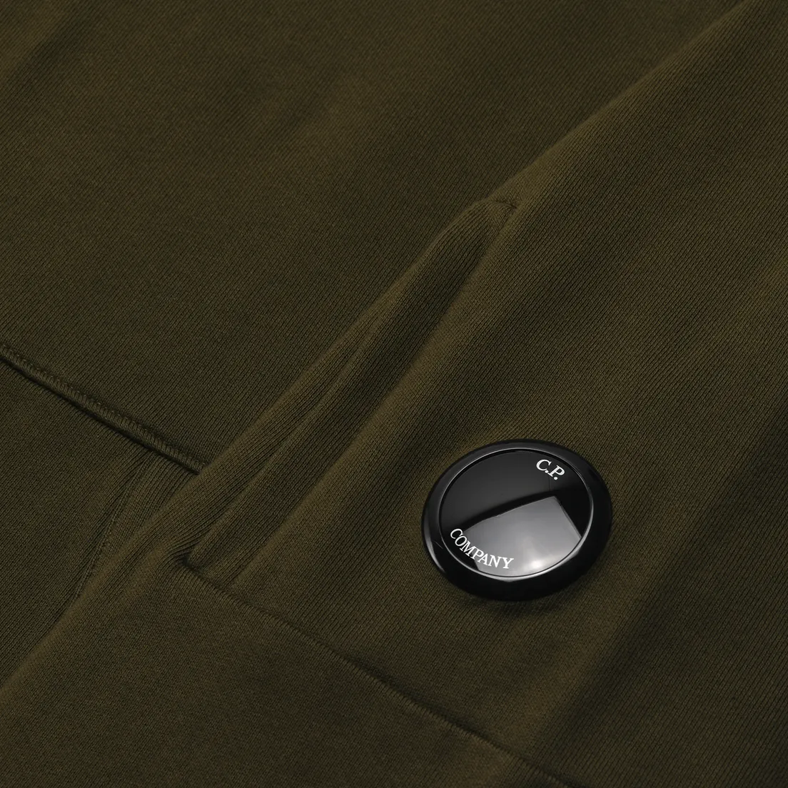 C.P. Company Мужская толстовка Diagonal Raised Fleece Lens Adjustable Hoodie