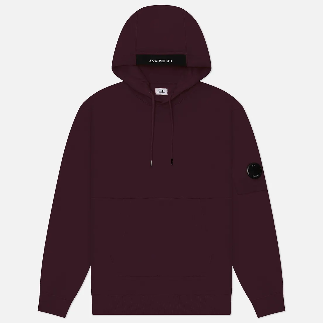 C.P. Company Мужская толстовка Diagonal Raised Fleece Lens Adjustable Hoodie