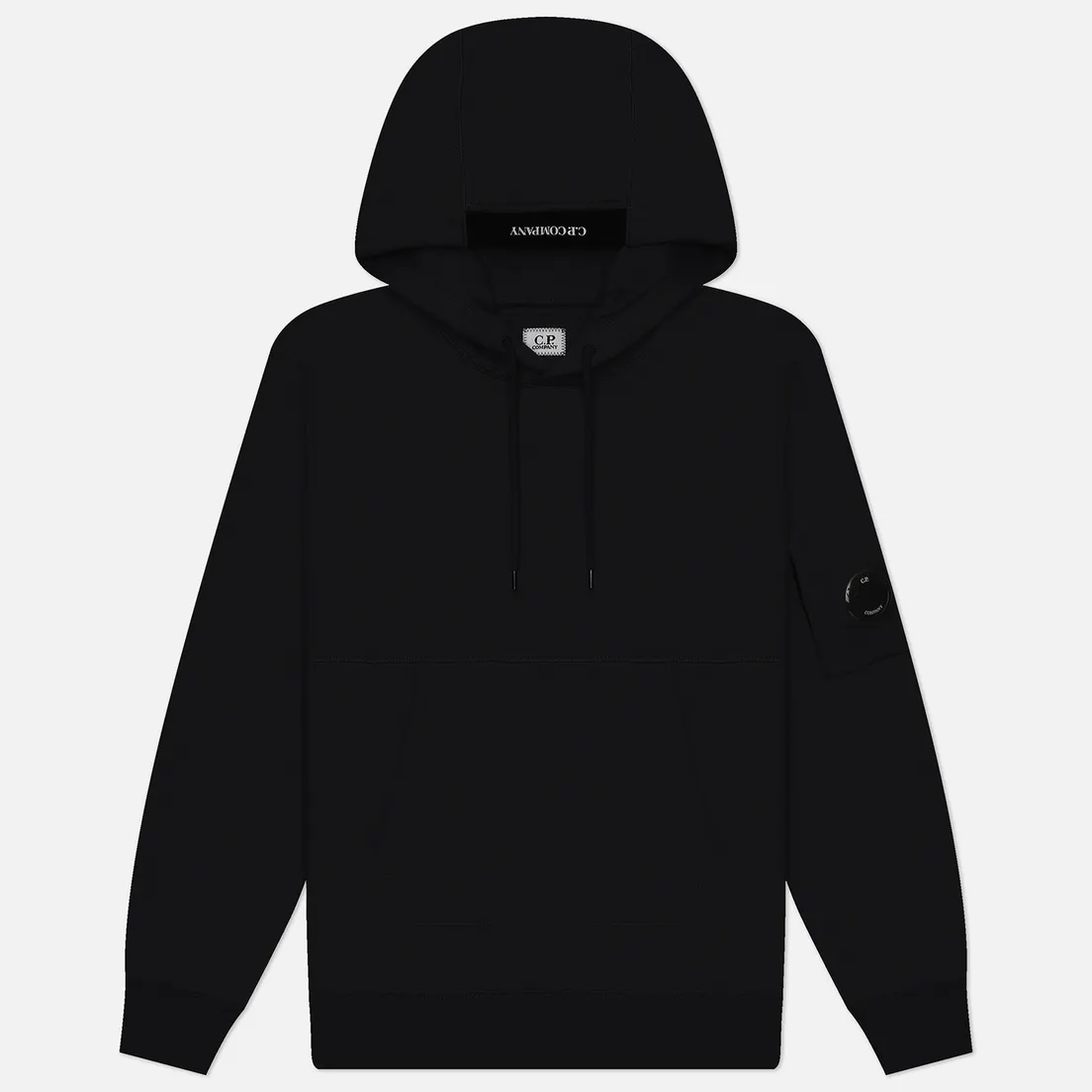 C.P. Company Мужская толстовка Diagonal Raised Fleece Lens Adjustable Hoodie