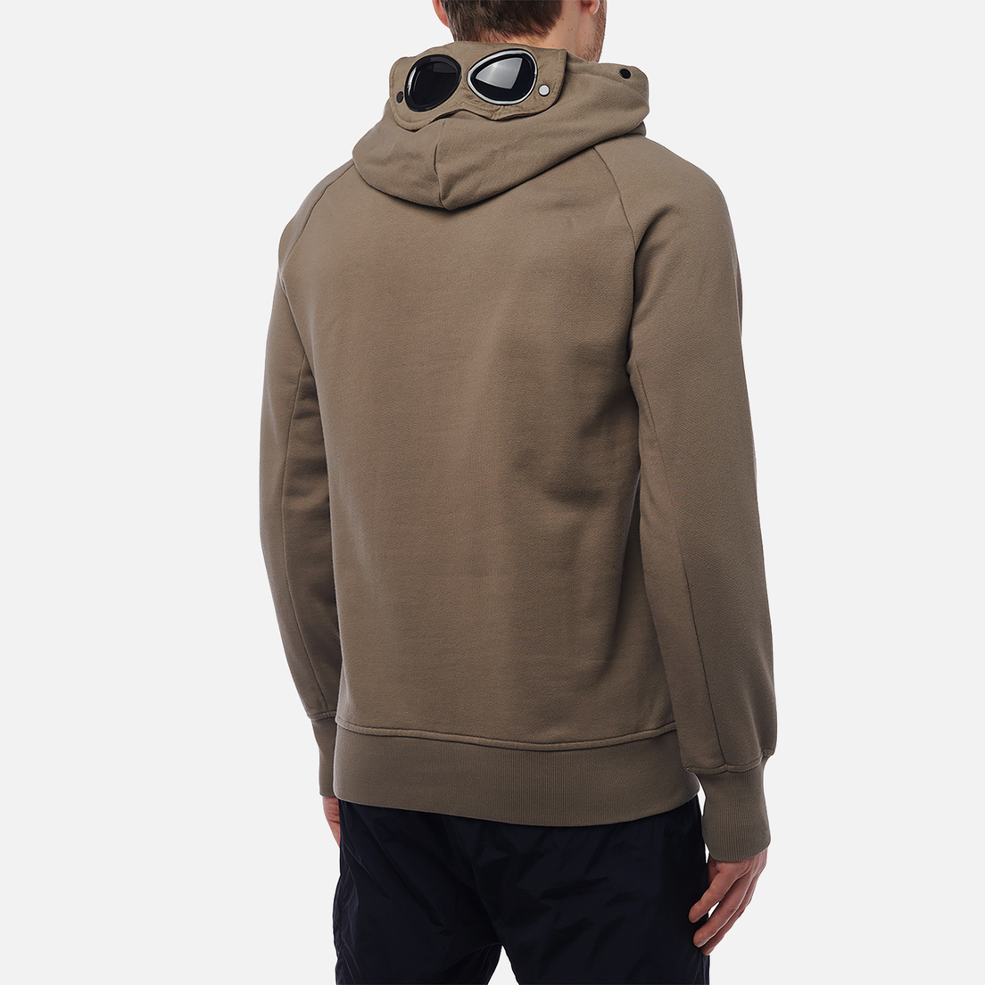 C.P. Company Мужская толстовка Diagonal Raised Fleece Goggle Hooded